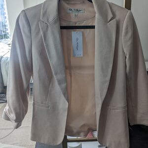 Unused womens ASOS miss selfridge jacket US2 cream